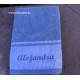 Capazo pequeño toalla  “rayas azules”