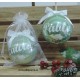 Bola Navidad Personalizada verde mint