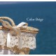 Capazo personalizado  “Valentine Mini” blanco roto o beige