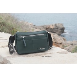 Bolso bandolera verde Kbas