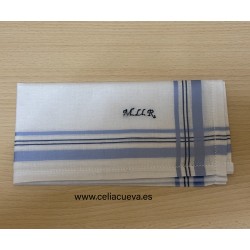 Pañuelo caballero Mod. BD01 iniciales o nombre