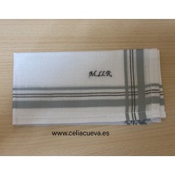 Pañuelo caballero Mod. BD02 iniciales o nombre