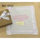 Pañuelo mujer SF02 blanco detalles rosa "texto libre"